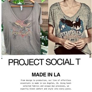 Project Social Tee ( American Eagle) burn-out